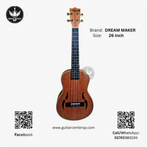 Dream Maker 26 Inch Ukulele Brown colour