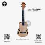 Dream Maker 26 Inch Ukulele Natural colour